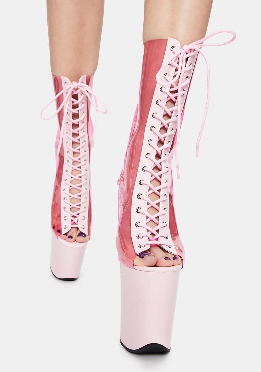 Pleaser flamingo best sale 223