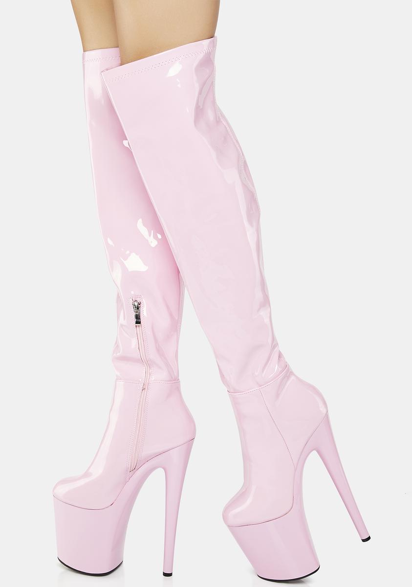 Pink Vixen-01 Platform Thigh High Boots Golden Bulls,New Products : American Fashion Style Bags On Sale Pink Vixen-01 Platform Thigh High Boots Golden Bulls,New Products : American Fashion Style Bags On Sale