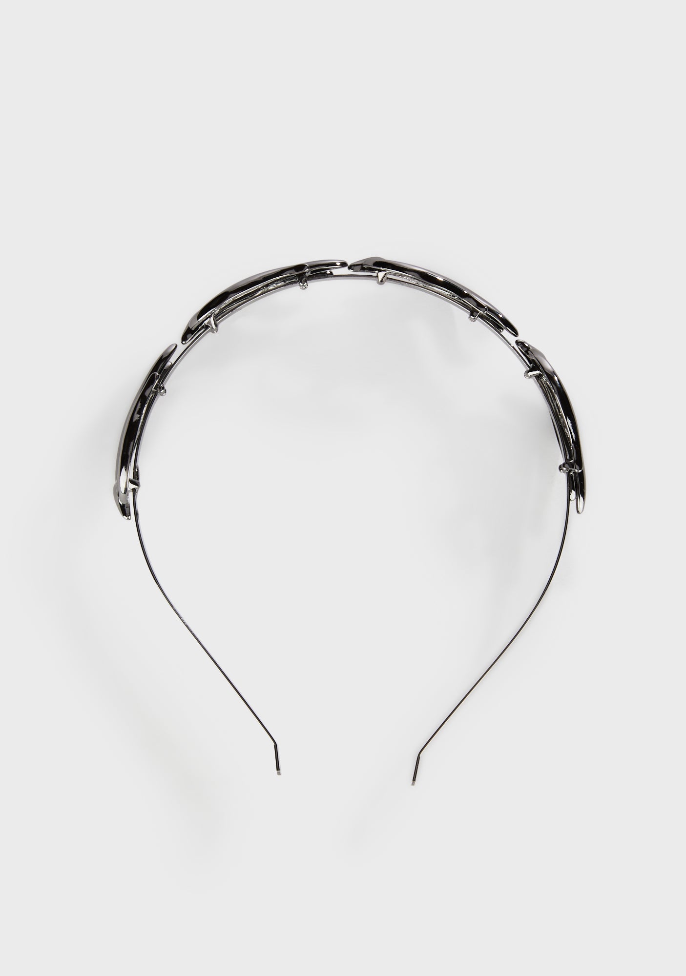 Wave Hardware Headband - Silver – Dolls Kill