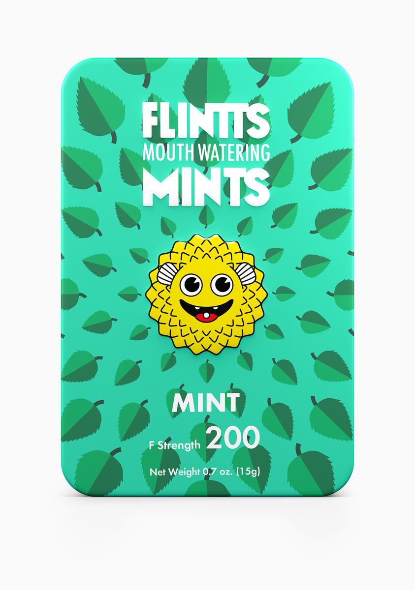 Flintts Mints Spearmint Mouth Watering Breath Mints Dolls Kill