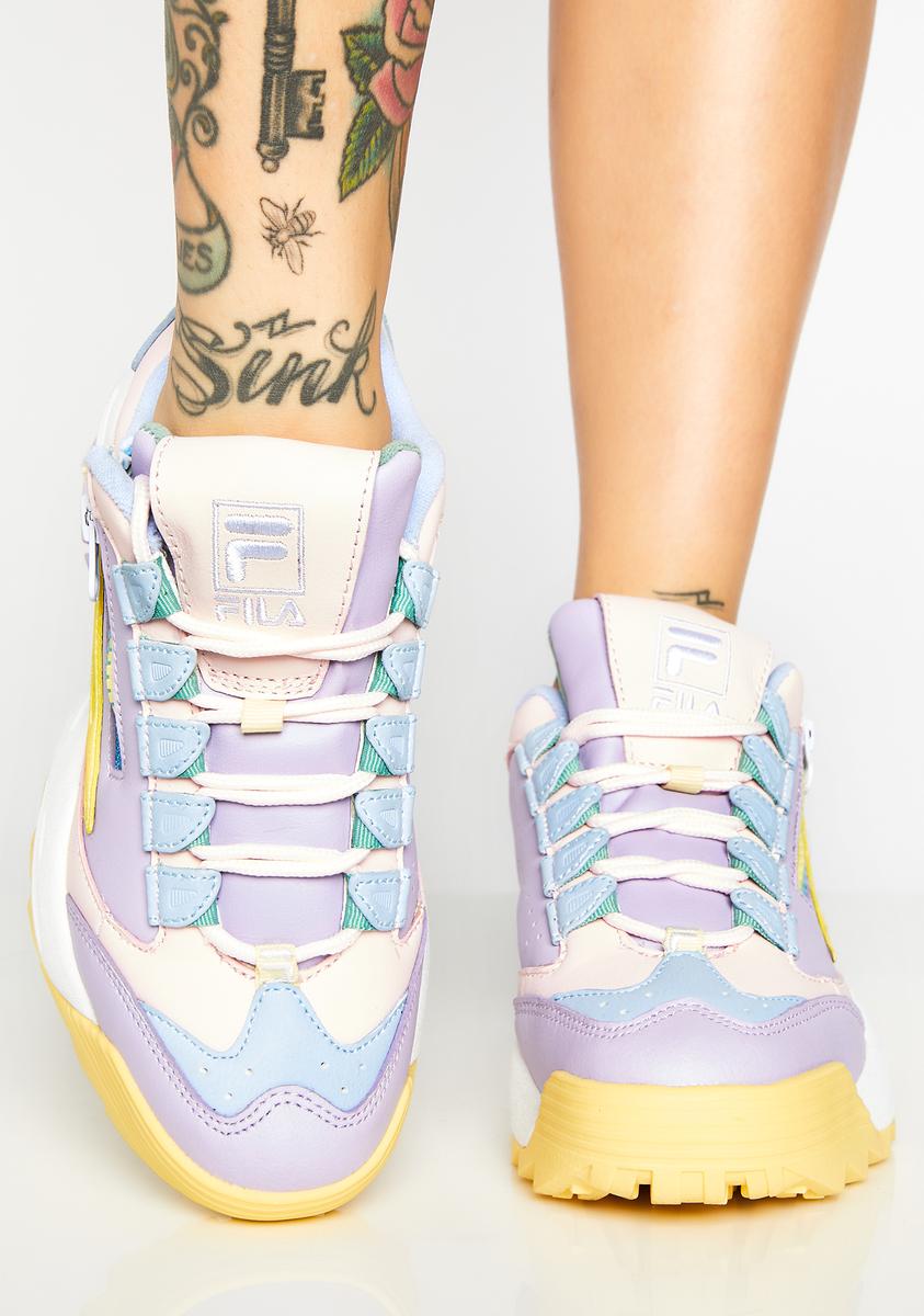 Droogte straffen Dader Fila Pastel Disruptor 3 Zip – Dolls Kill