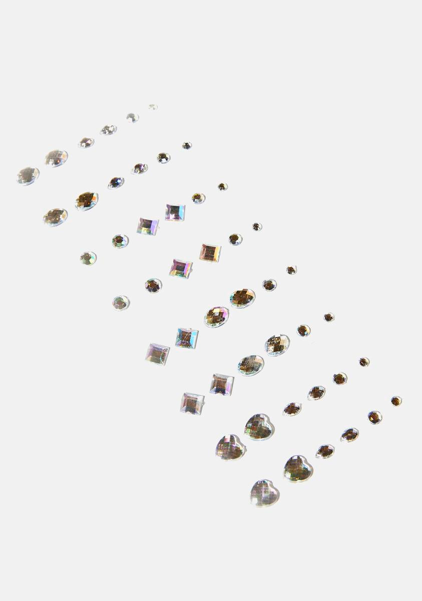 Dimonties Super Shine Individual Face & Body Gems - Iridescent – Dolls Kill