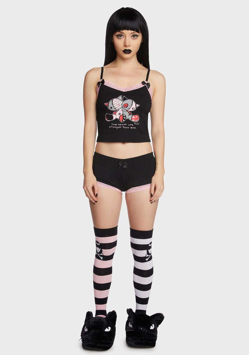 Feline Stranger Sleep Set Dolls Kill x Emily The Strange,New Products : American Fashion Style Bags On Sale Feline Stranger Sleep Set Dolls Kill x Emily The Strange,New Products : American Fashion Style Bags On Sale