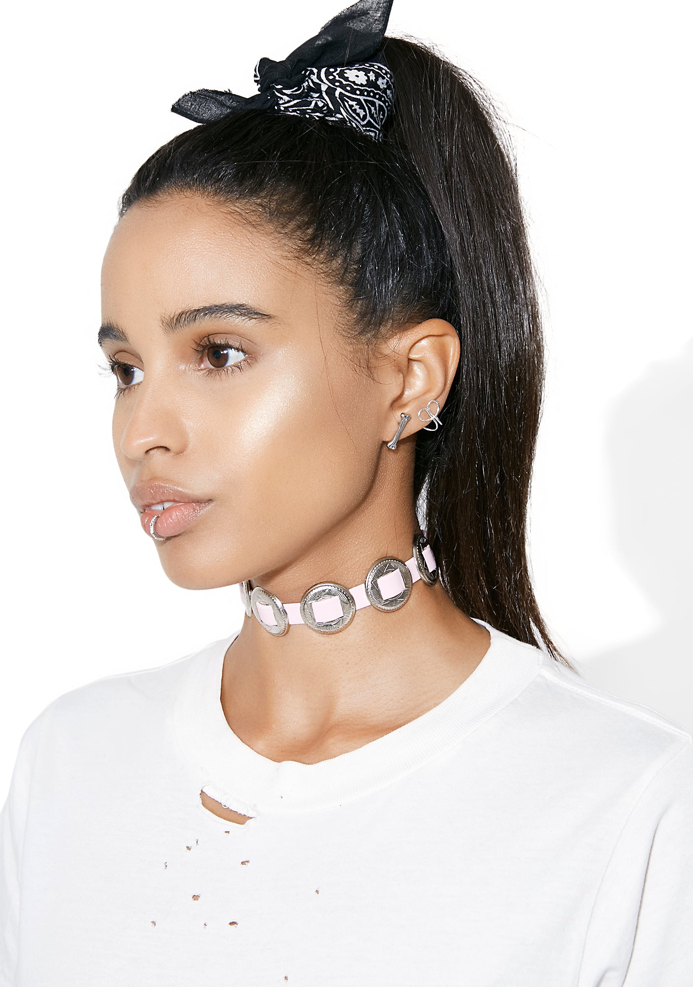 Vaquera Concho Choker – Dolls Kill