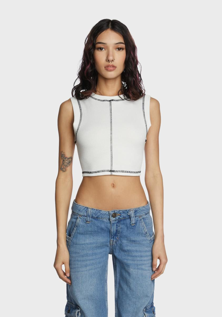Test Your Luck Crop Tank,New Products : American Fashion Style Bags On Sale