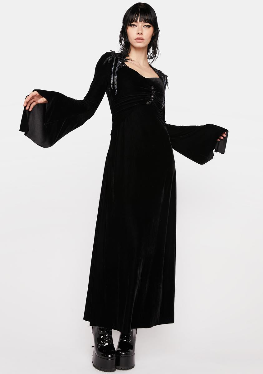 Bell Sleeve Maxi Dress Bell Sleeve Maxi Dress