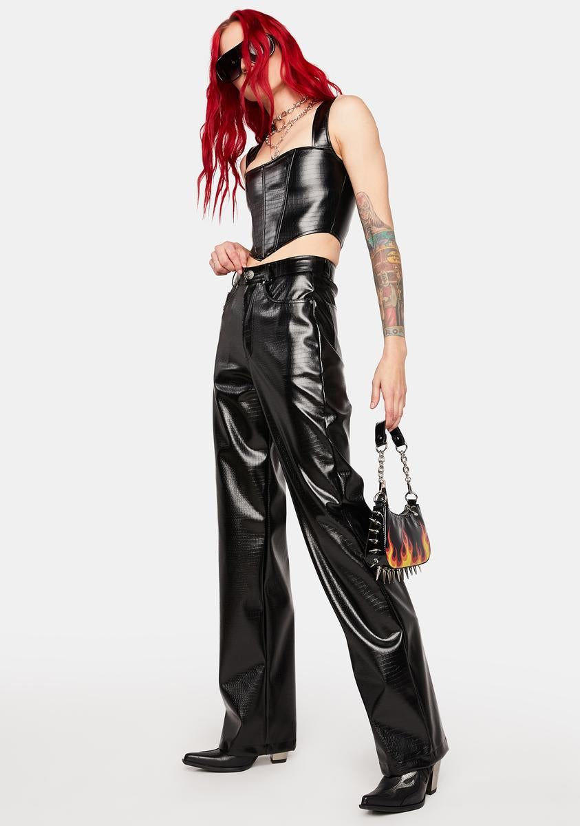 Bella Eco Leather Pants