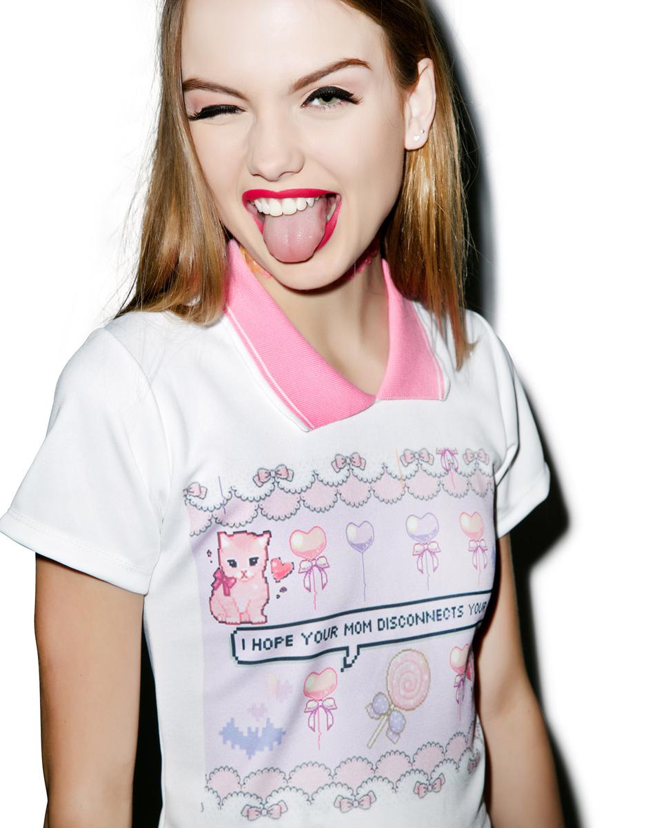 Wish You The Worst Polo Tee Happy Monday,New Products : American Fashion Style Bags On Sale