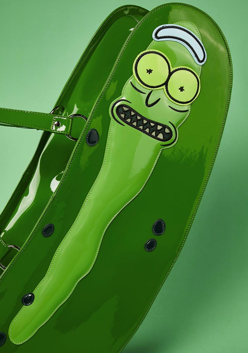Pickle Rick Weekender Bag