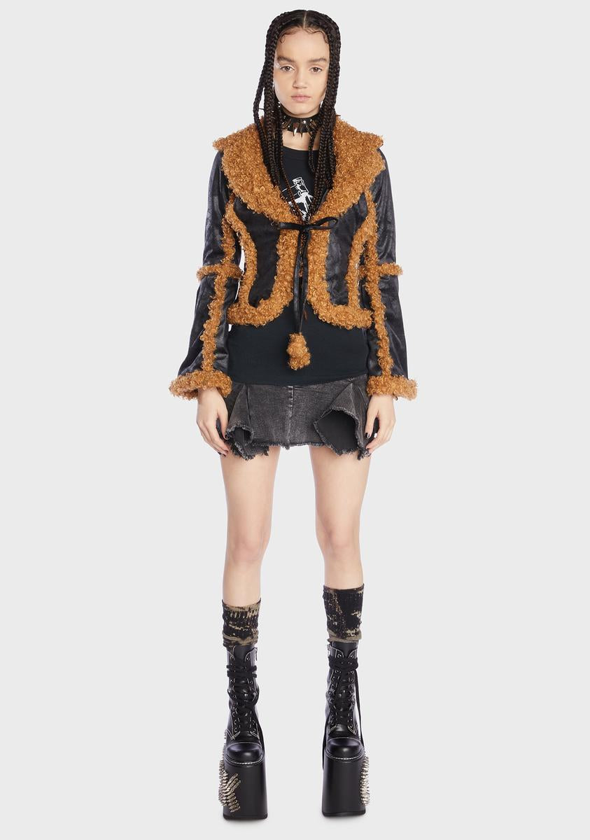 Fuzzed Out Faux Fur Jacket Current Mood,Specials : American Fashion Style Bags On Sale Fuzzed Out Faux Fur Jacket Current Mood,Specials : American Fashion Style Bags On Sale