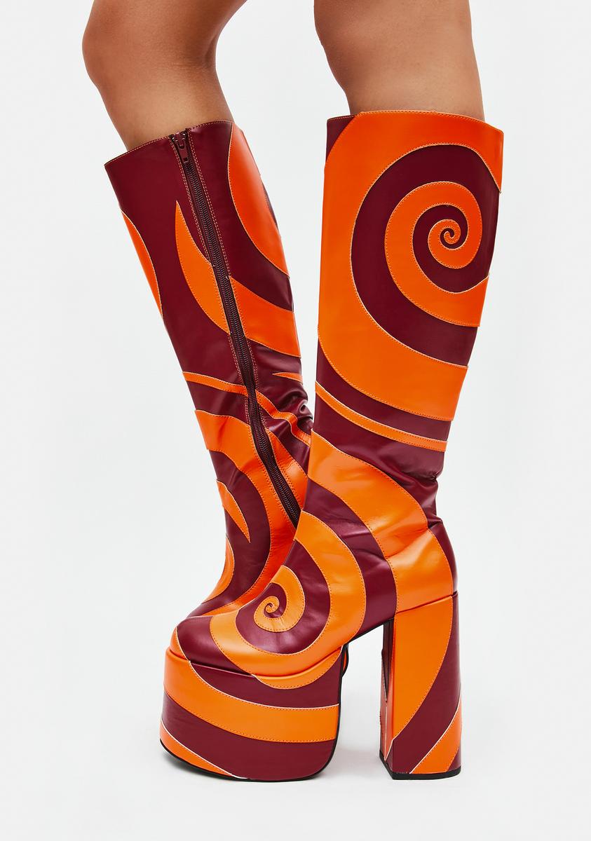 How Sweet It Is Platform Boots