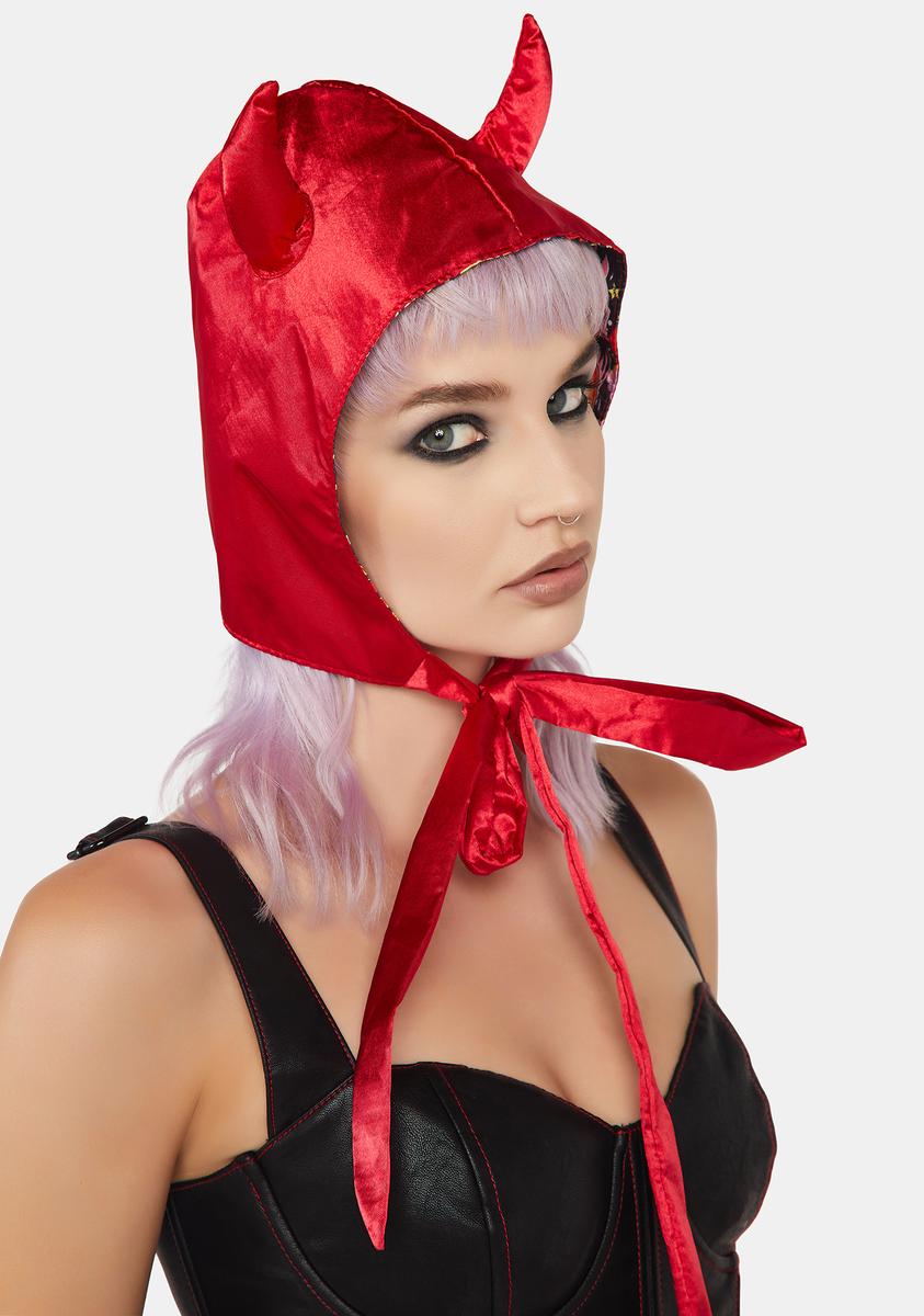 Dolls Kill x Hot Stuff Casper Satin Devil Red