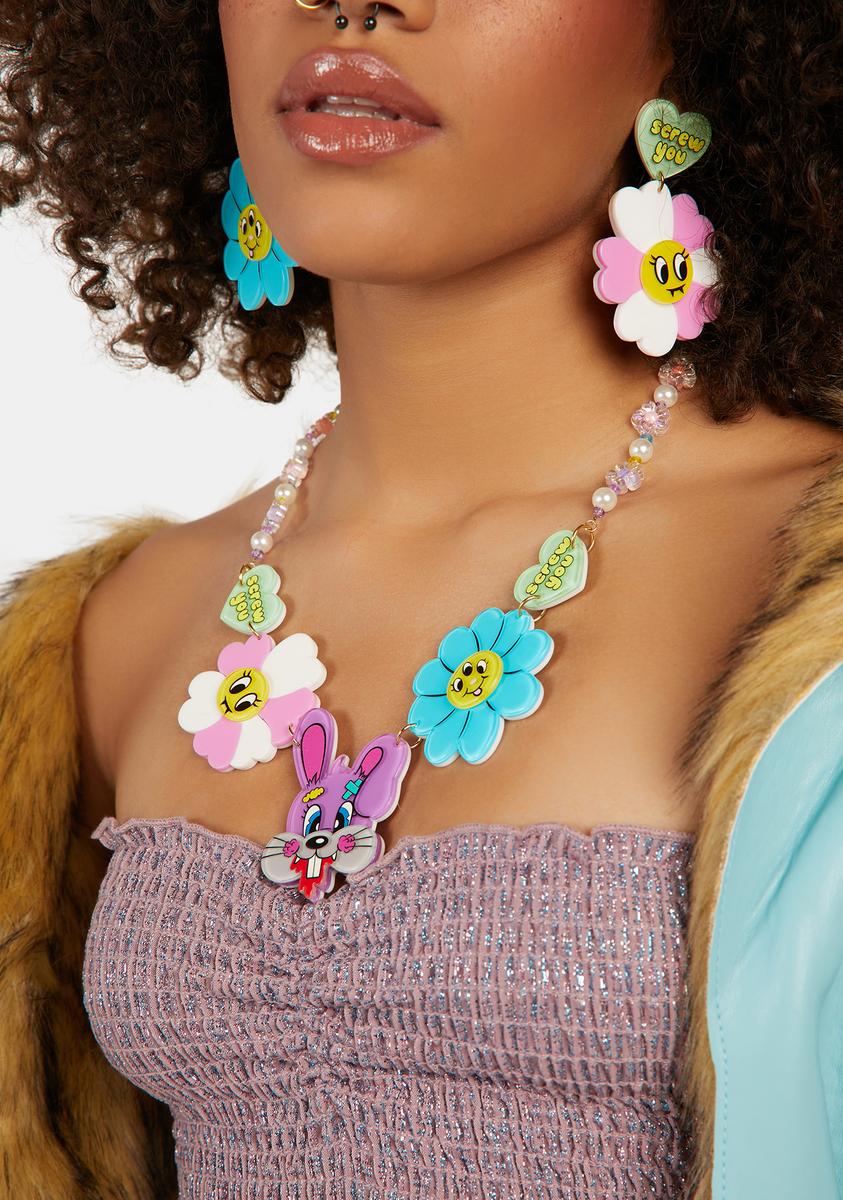 Bizarre Beasties Necklace Irregular Choice,Specials : American Fashion Style Bags On Sale