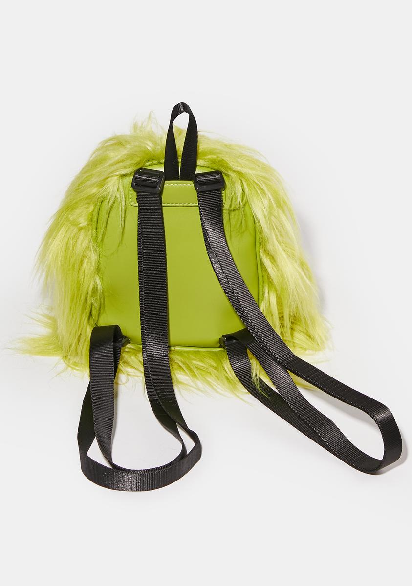 dollskill mini furry backpack Delia's Faux Fur Mini Backpack
