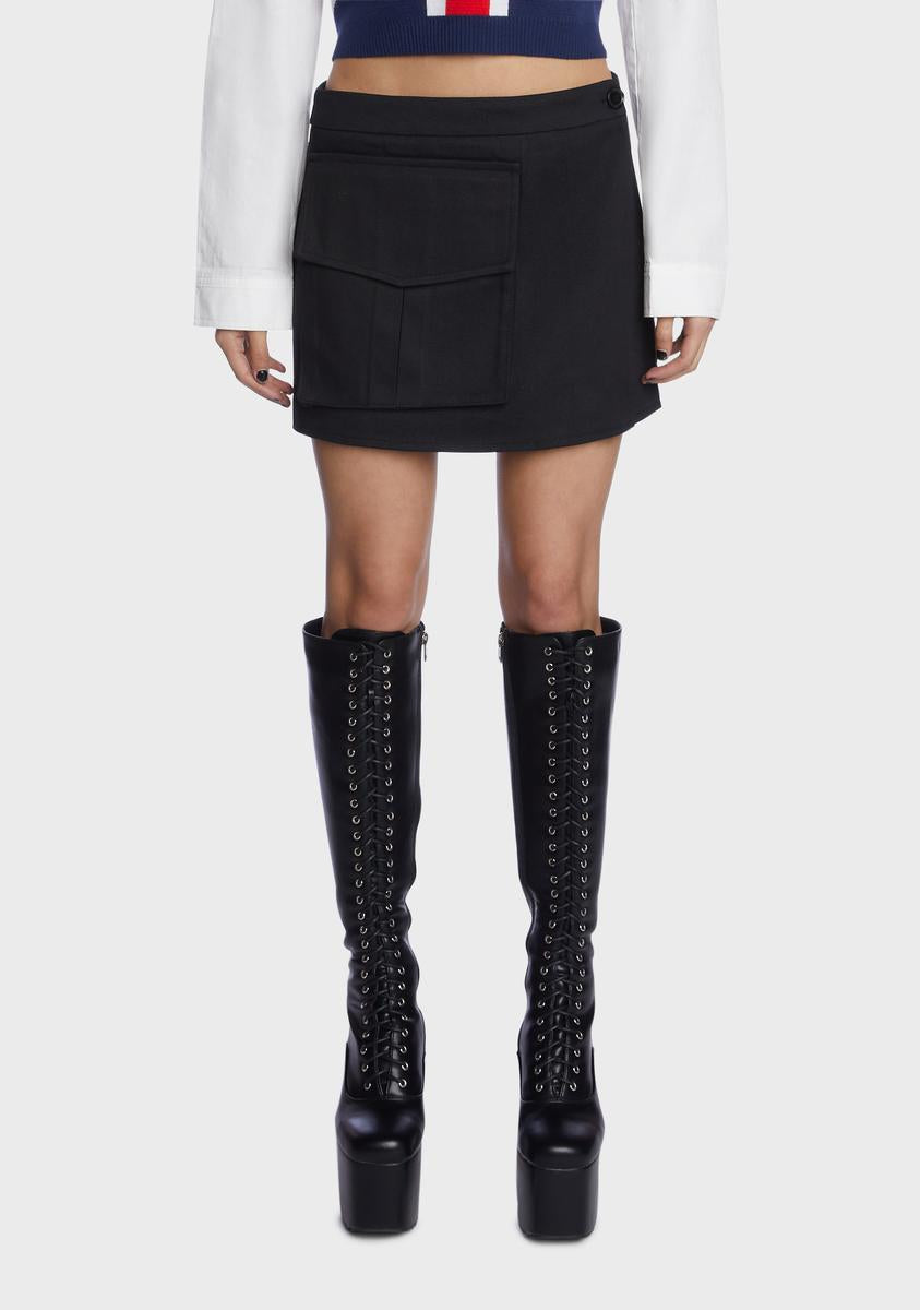 Sophisticated Sass Mini Skirt,New Products : American Fashion Style Bags On Sale