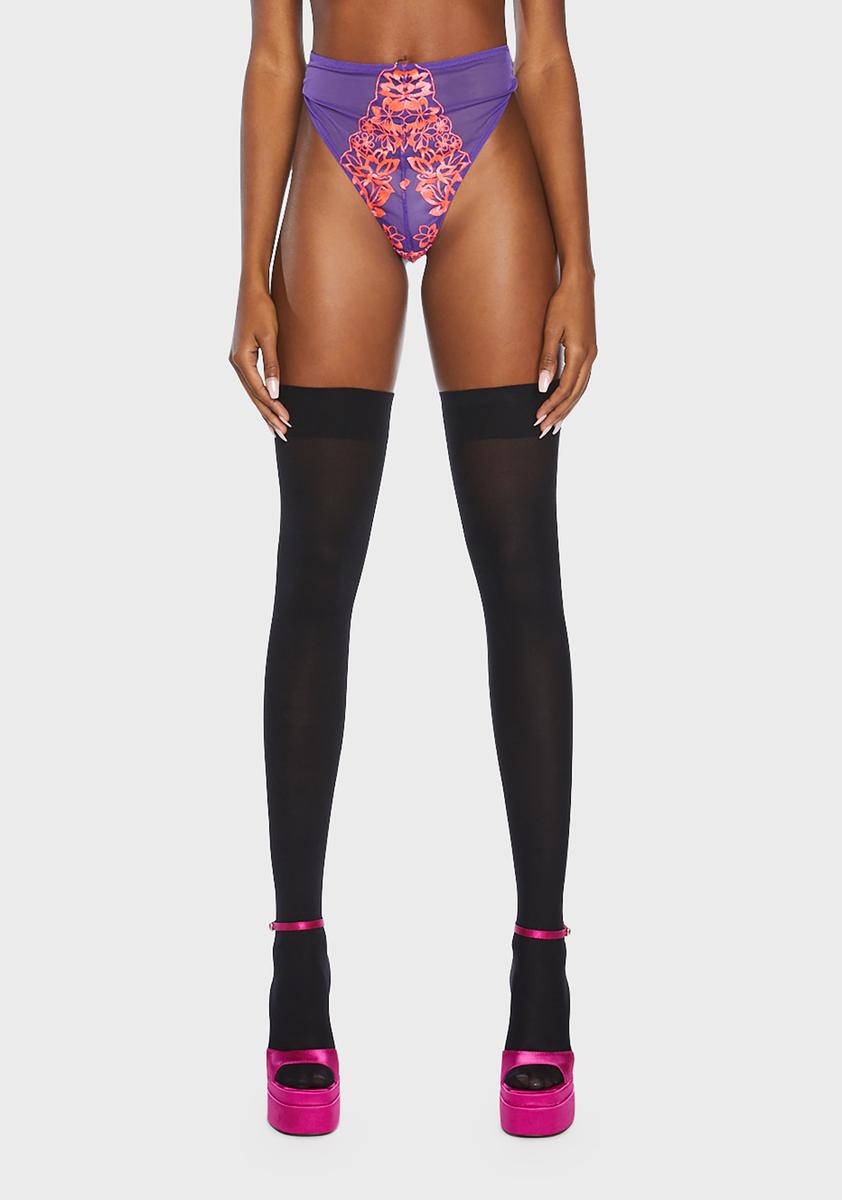 Ada Blossom High Waist Thong Playful Promises,All Products : American Fashion Style Bags On Sale