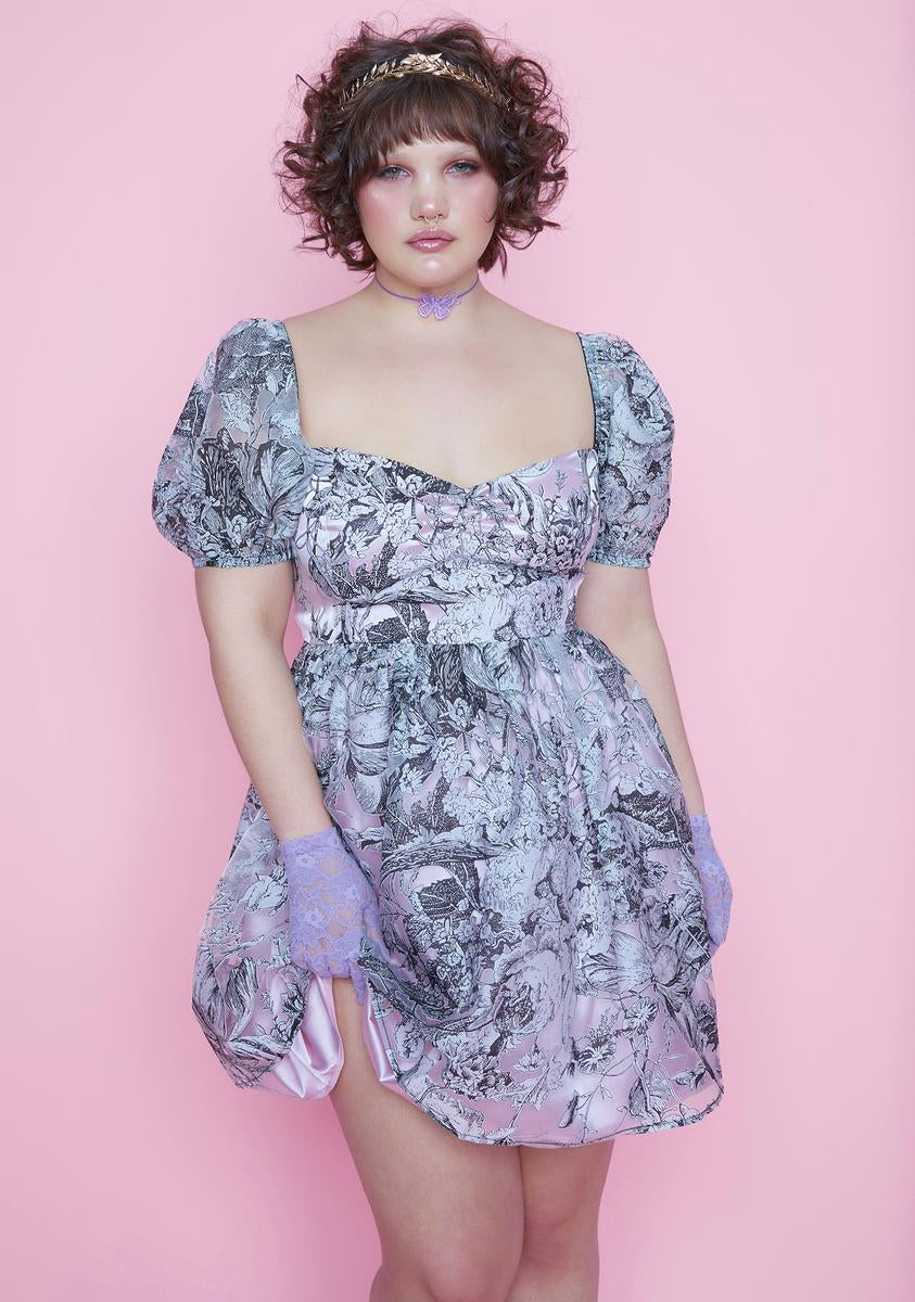 Plus Draped In Dawn Sheer Embroidered Babydoll Dress Sugar Thrillz,Specials : American Fashion Style Bags On Sale
