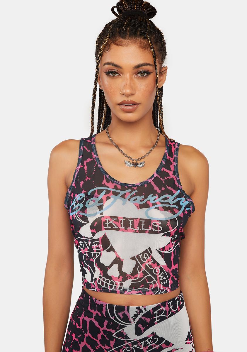 LKS Skull Crop Tank Ed Hardy X Dolls Kill,New Products : American Fashion Style Bags On Sale LKS Skull Crop Tank Ed Hardy X Dolls Kill,New Products : American Fashion Style Bags On Sale