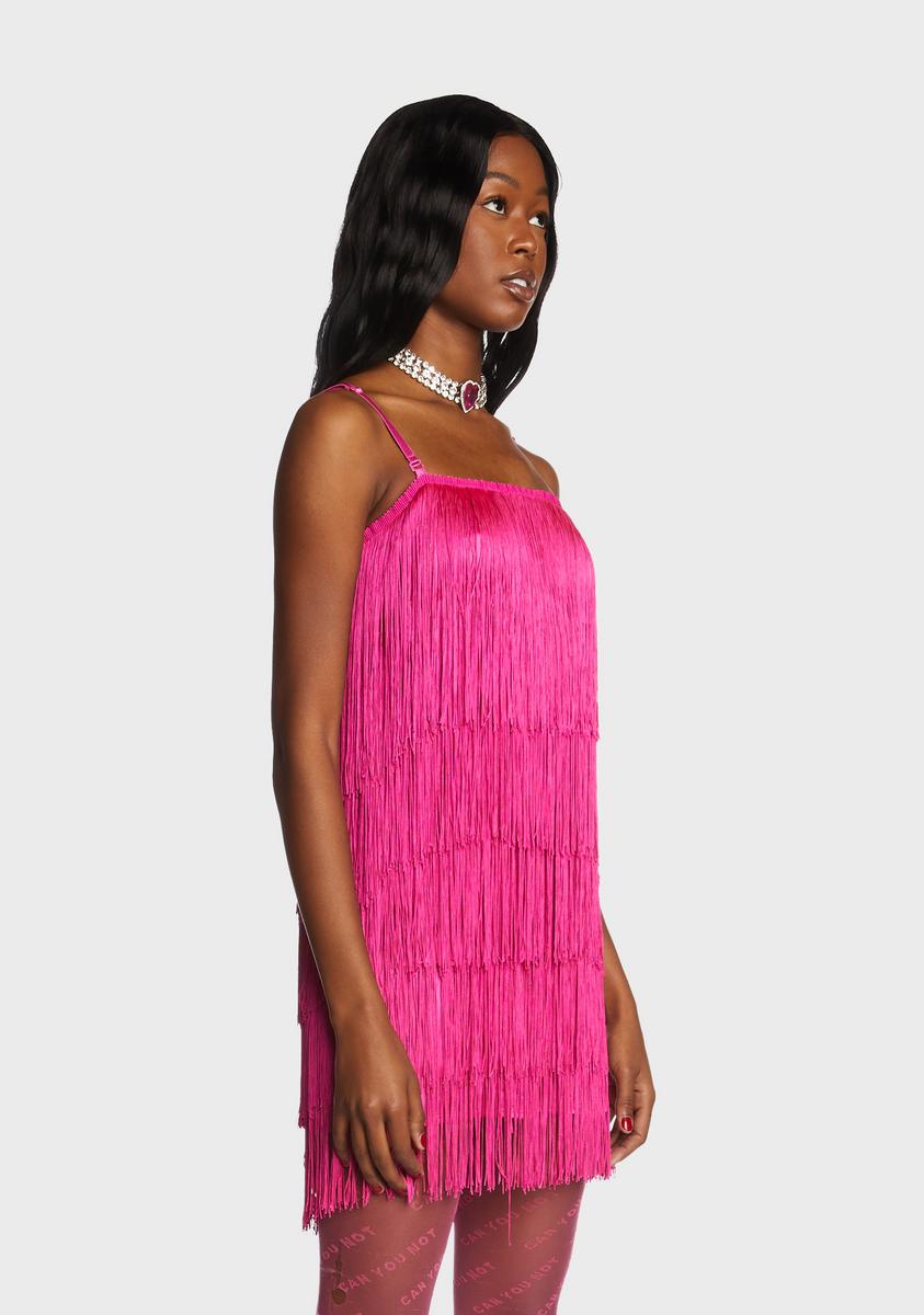 Fringe Mini Dress