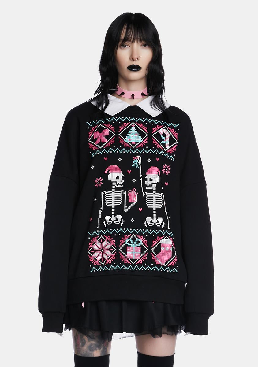 Kiss And Tell Oversized Sweatshirt The Grave Girls,New Products : American Fashion Style Bags On Sale Kiss And Tell Oversized Sweatshirt The Grave Girls,New Products : American Fashion Style Bags On Sale