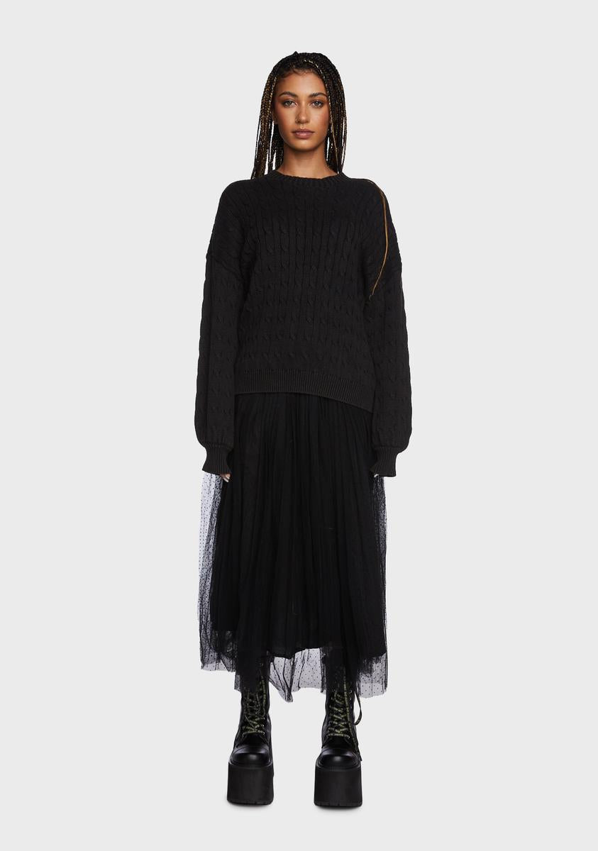Heard It Before Oversized Sweater,New Products : American Fashion Style Bags On Sale