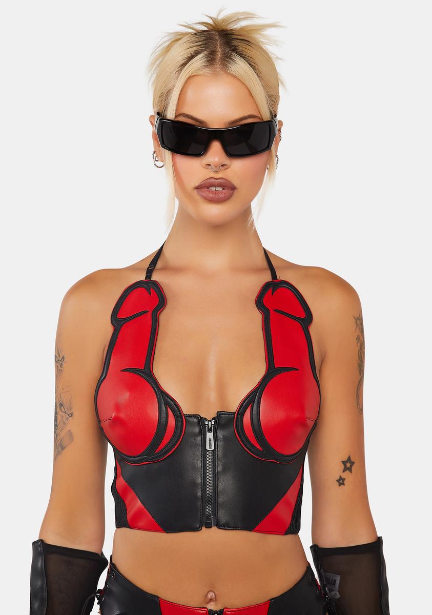 Red Moto Dickini Top Namilia,New Products : American Fashion Style Bags On Sale