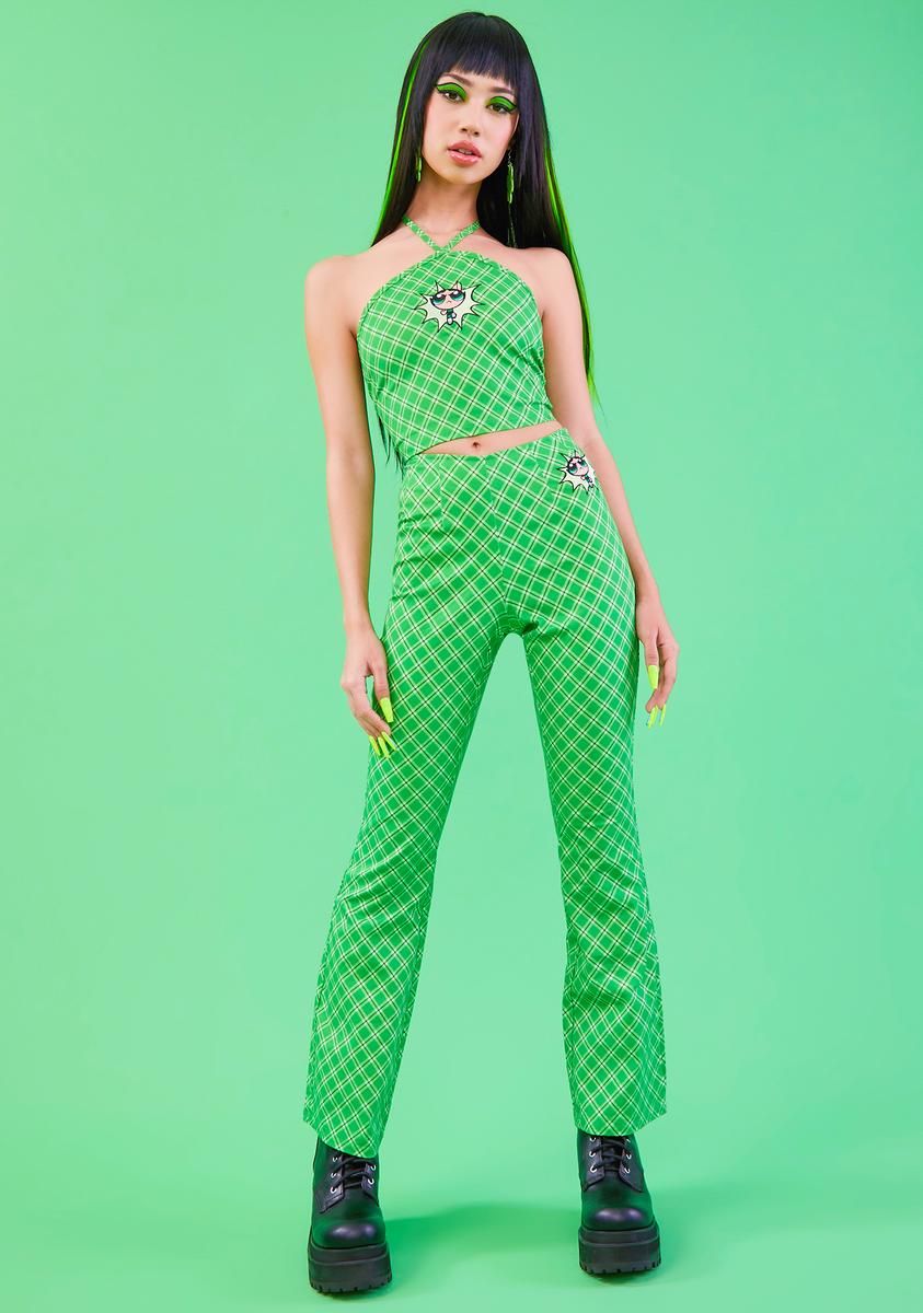 Rough And Tumble Plaid Pants Set