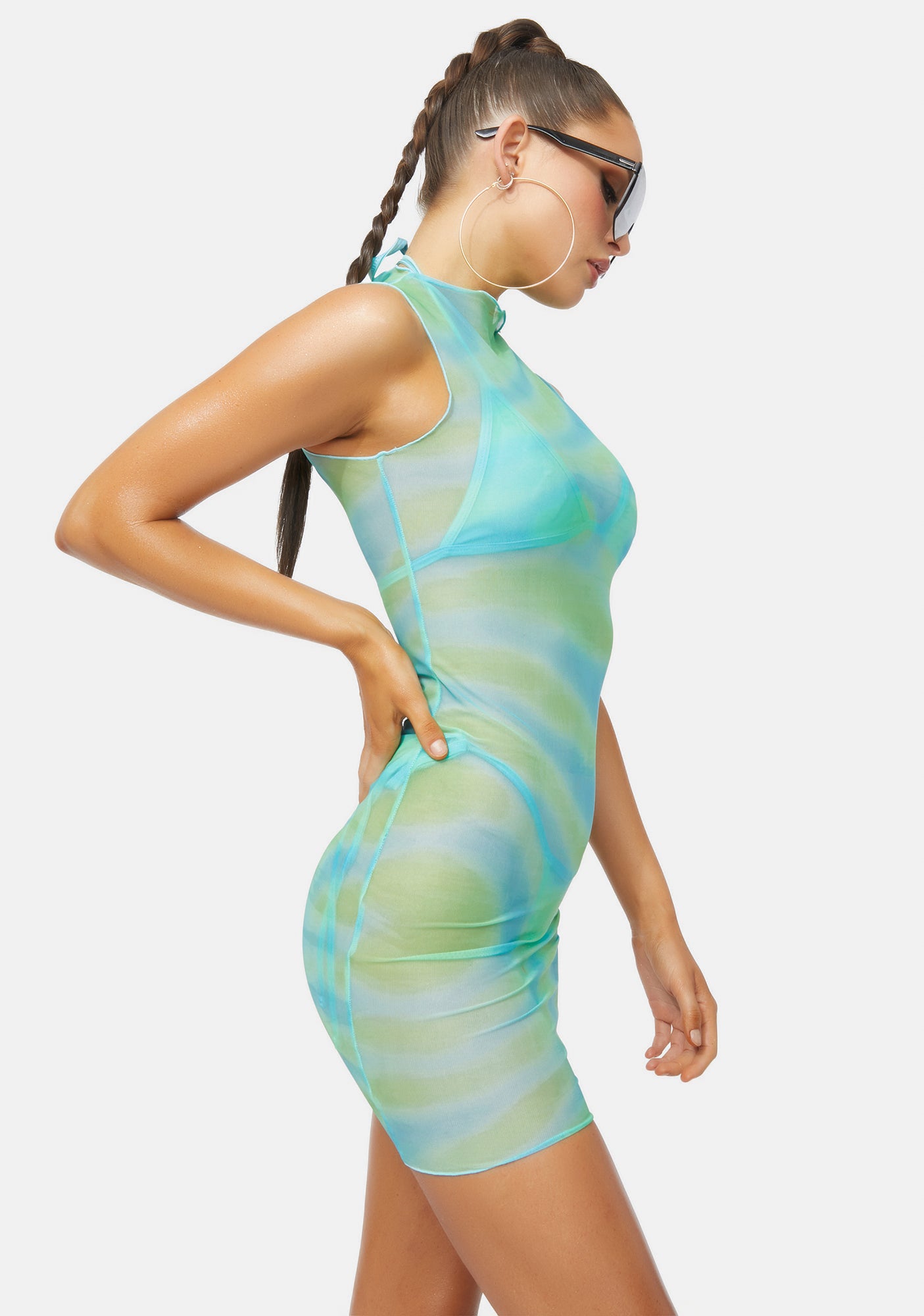 dollskill mesh dress Helena Net Mesh Dress