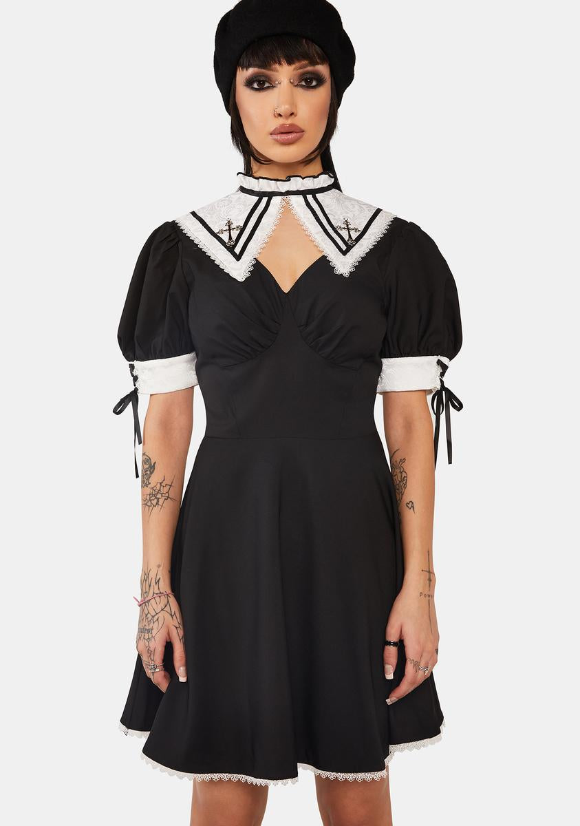 Magic Princess Cross Neckline Mini Dress Dark In Love,New Products : American Fashion Style Bags On Sale Magic Princess Cross Neckline Mini Dress Dark In Love,New Products : American Fashion Style Bags On Sale
