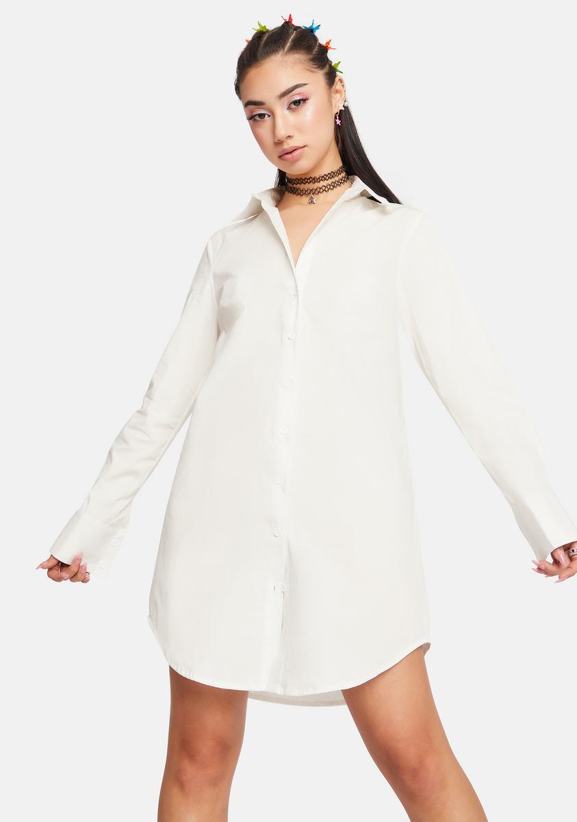 Pure Balanced Vanity Button Down Shirt Dress,Specials : American Fashion Style Bags On Sale