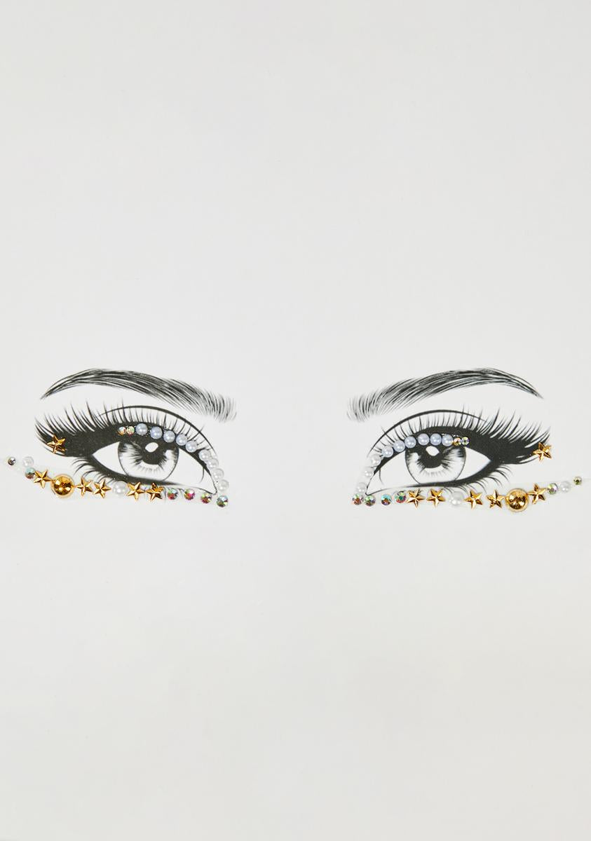 Golden Goddess Eye Gems