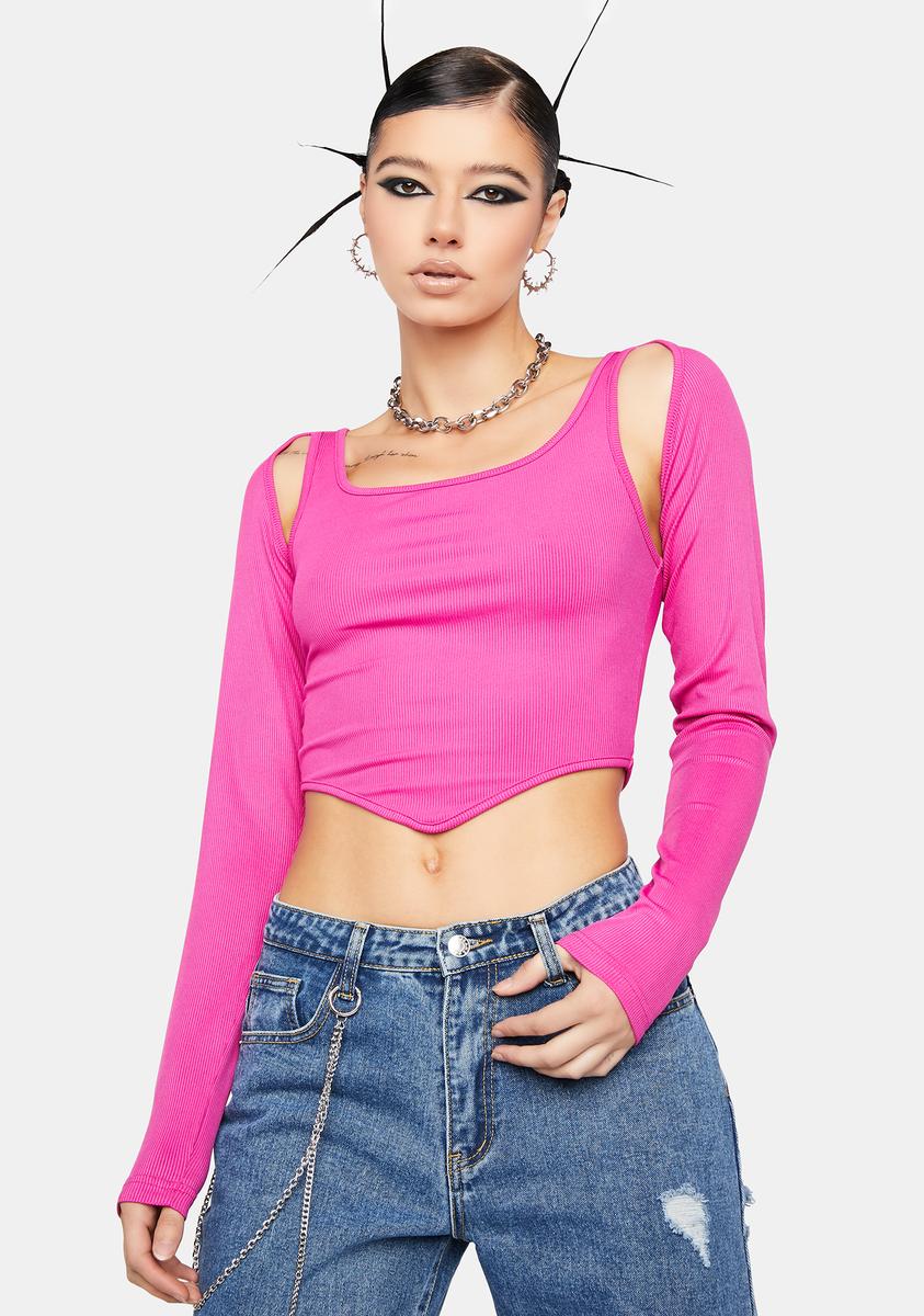 Better Off Crop Top,All Products : American Fashion Style Bags On Sale
