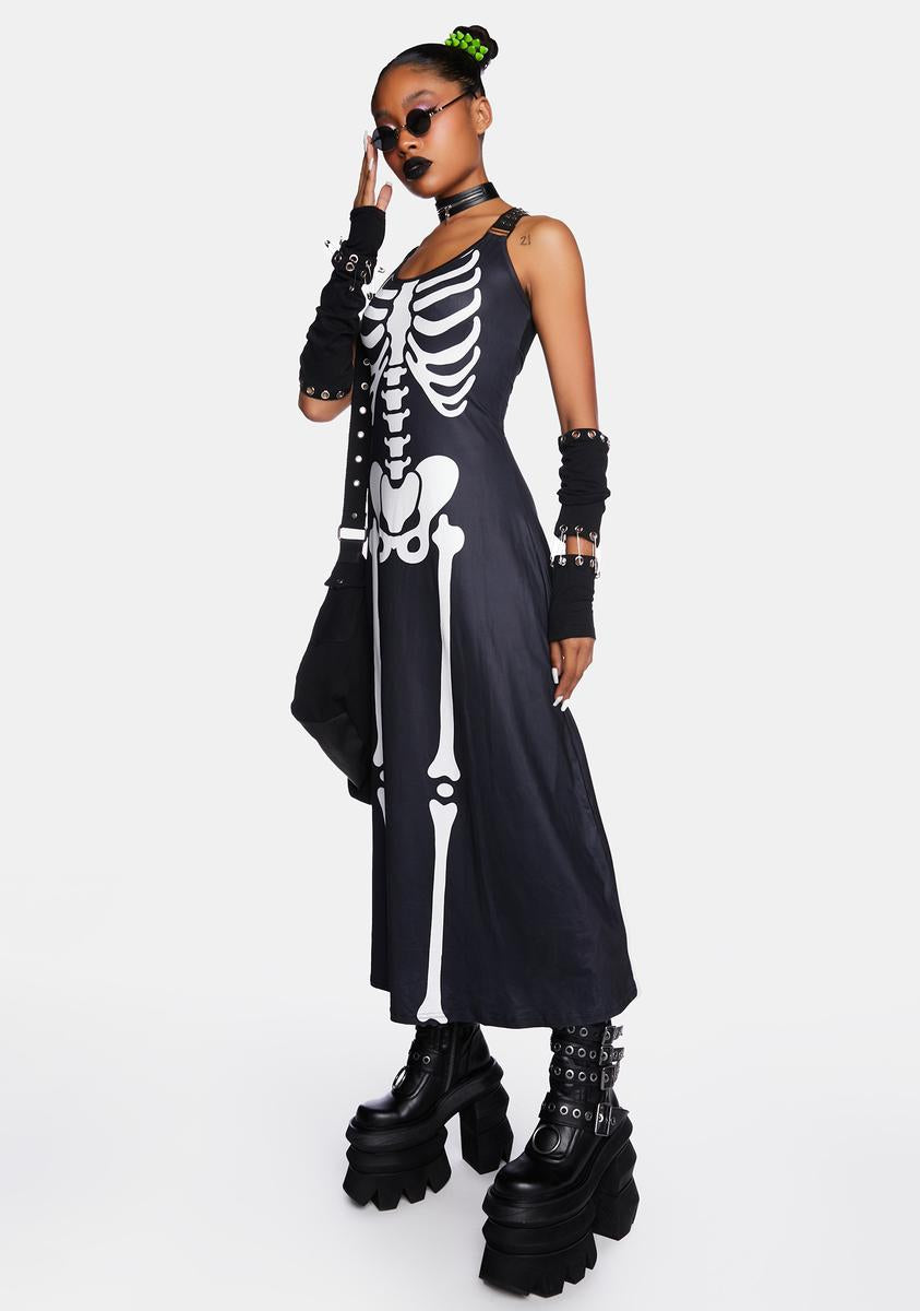 chinese dress ladies Full Sleeve Skeleton Dress main image 0