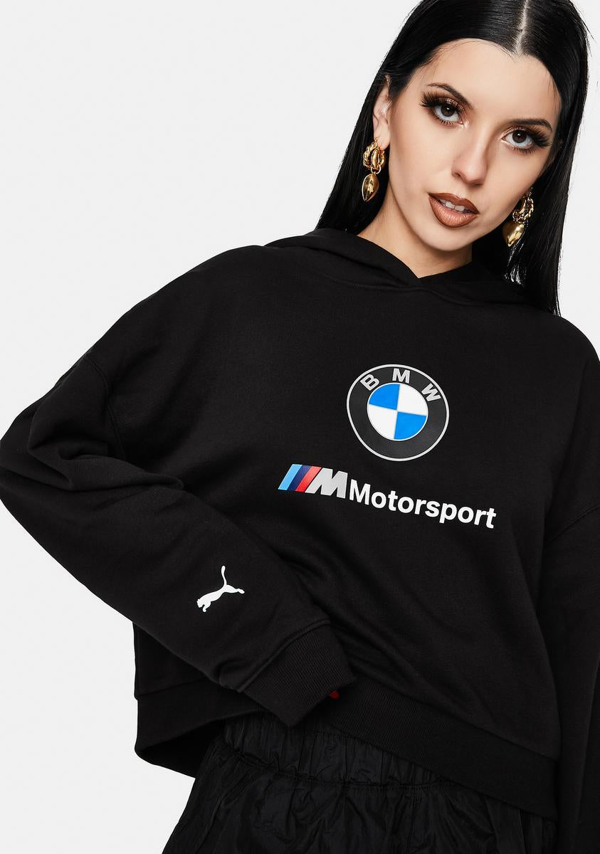 PUMA Black BMW M Motorsport Street Hoodie – Dolls Kill