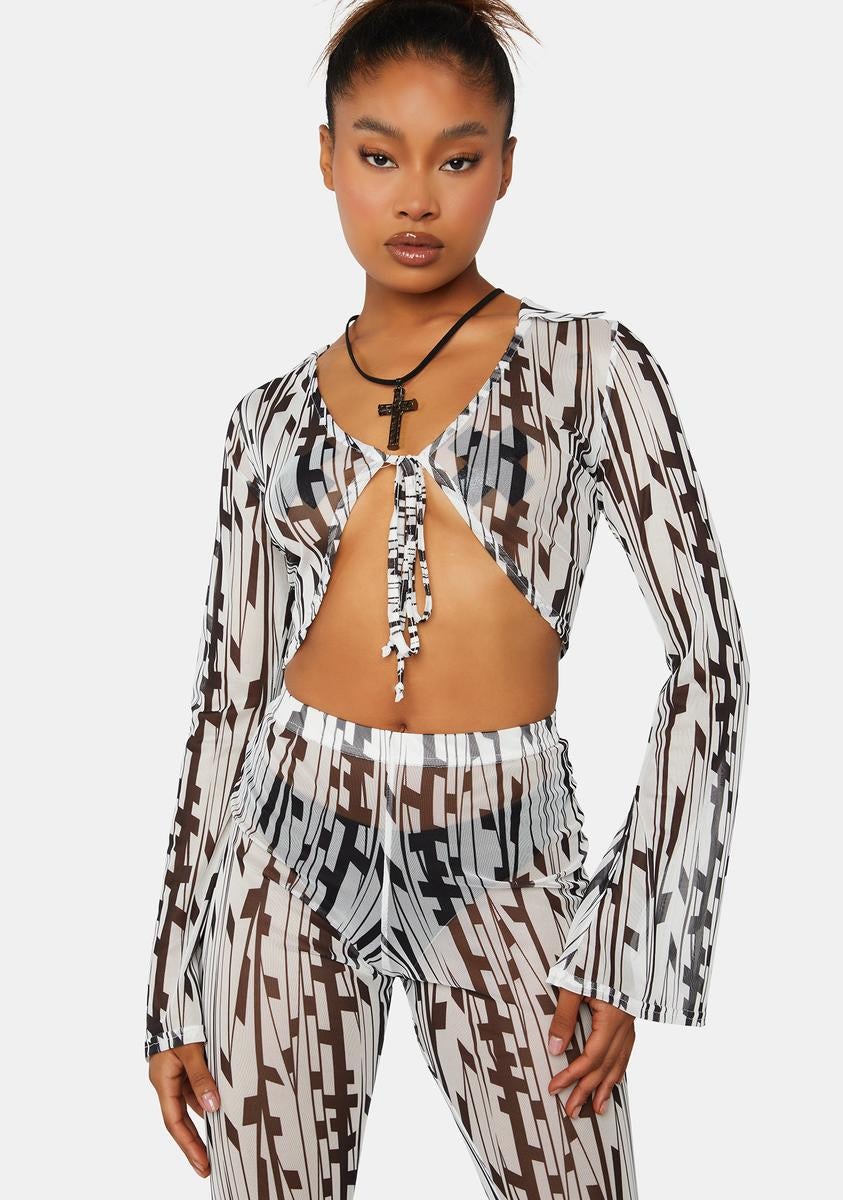 Geo Printed Mesh 90´s Blouse Public Desire,Specials : American Fashion Style Bags On Sale Geo Printed Mesh 90´s Blouse Public Desire,Specials : American Fashion Style Bags On Sale