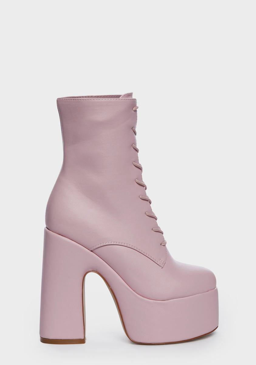 Pink Adelyn Platform Boots AZALEA WANG,New Products : American Fashion Style Bags On Sale Pink Adelyn Platform Boots AZALEA WANG,New Products : American Fashion Style Bags On Sale