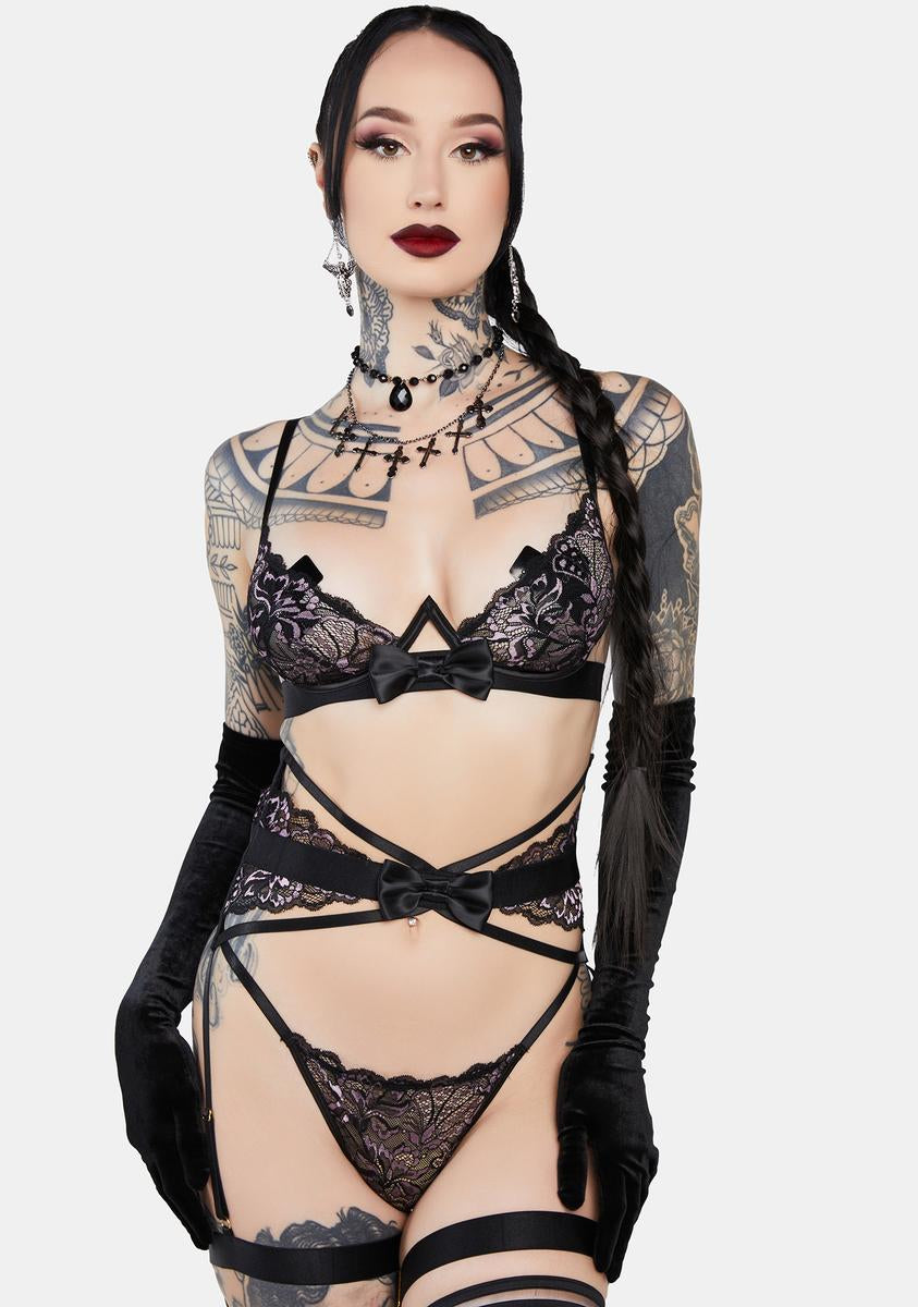 Riley 3-Piece Lingerie Set,New Products : American Fashion Style Bags On Sale
