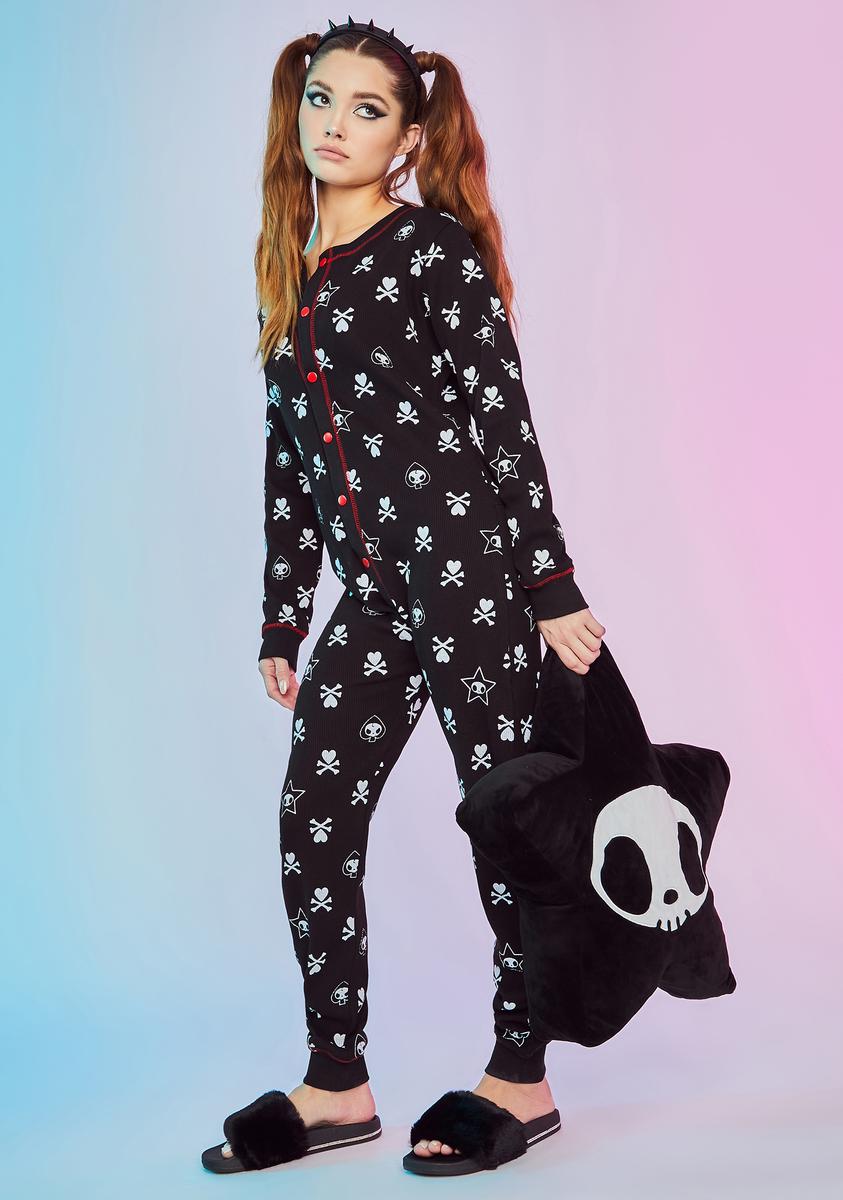 Dolls Kill x Tokidoki Adios Star Thermal Onesie