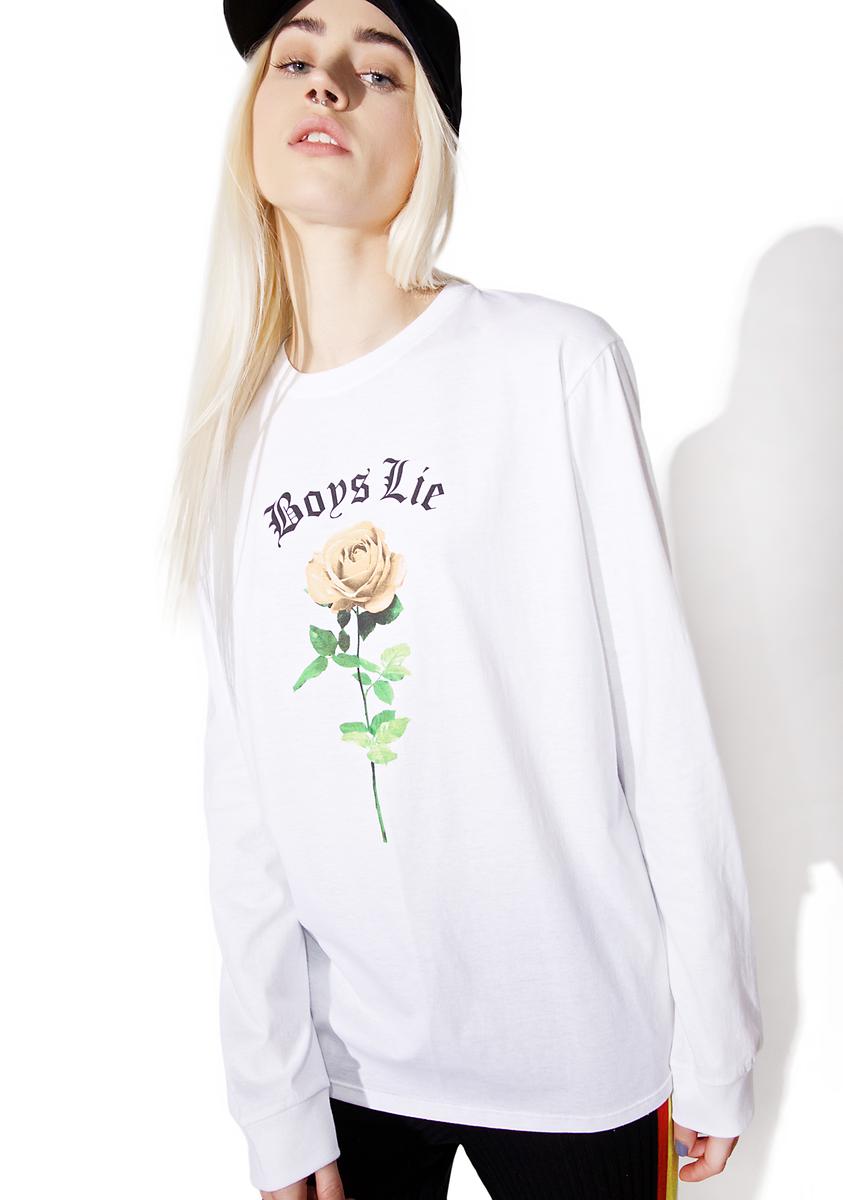 Boys Lie Long Sleeve Tee Dolls Kill,All Products : American Fashion Style Bags On Sale