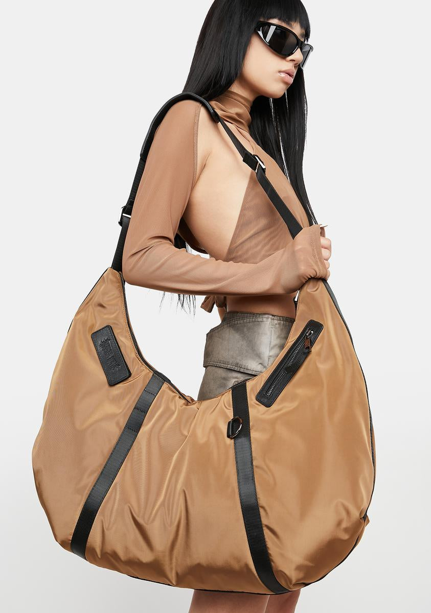 Atmosphere Oversized Crescent Tote Bag DARKER WAVS,All Products : American Fashion Style Bags On Sale Atmosphere Oversized Crescent Tote Bag DARKER WAVS,All Products : American Fashion Style Bags On Sale