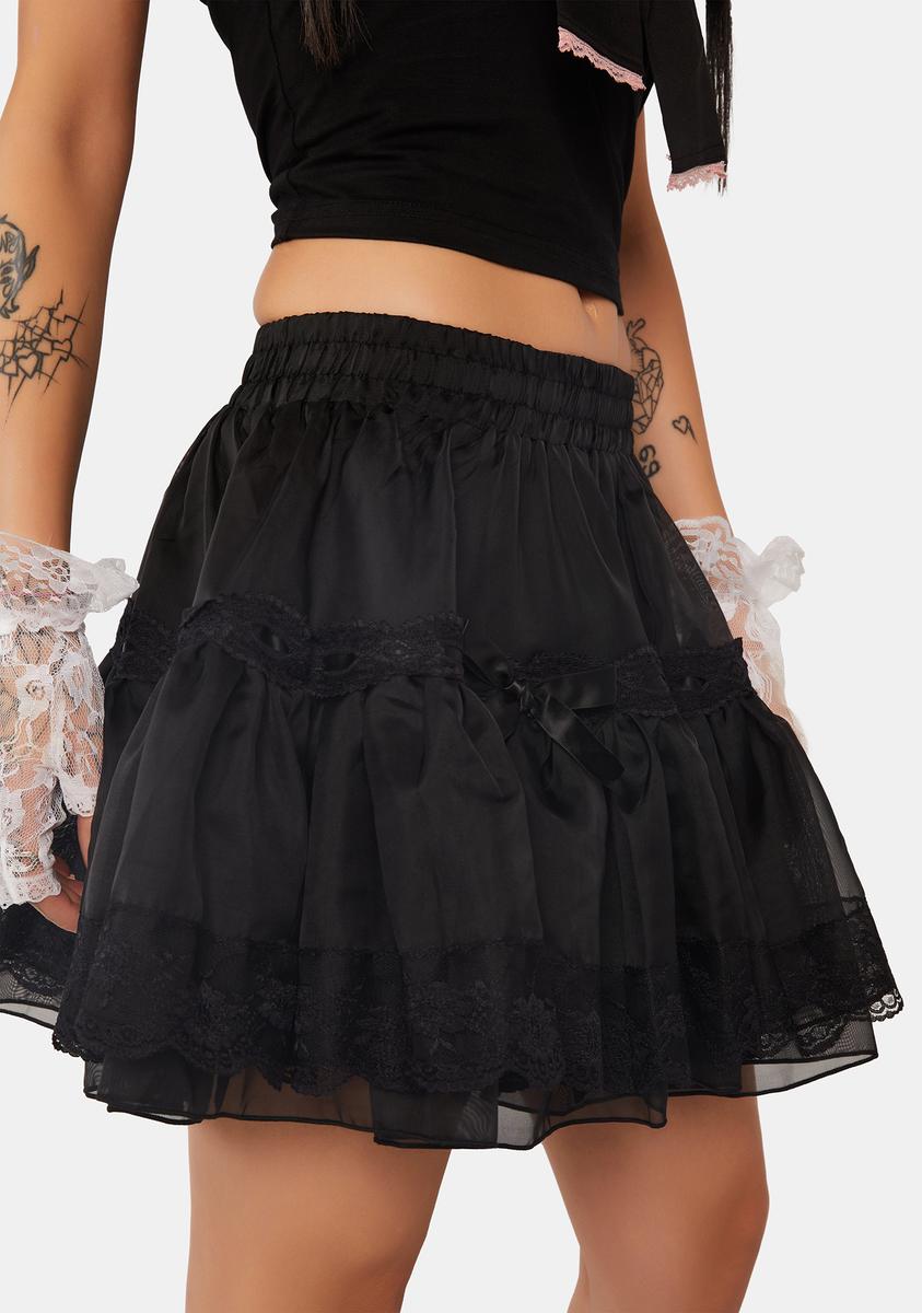 Dolly Frilly Mini Petticoat Skirt Dark In Love,New Products : American Fashion Style Bags On Sale Dolly Frilly Mini Petticoat Skirt Dark In Love,New Products : American Fashion Style Bags On Sale