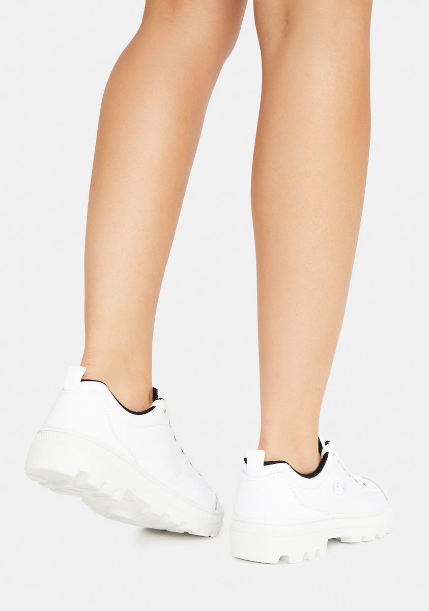 Skechers White Roadies True Roots Sneakers – Dolls Kill