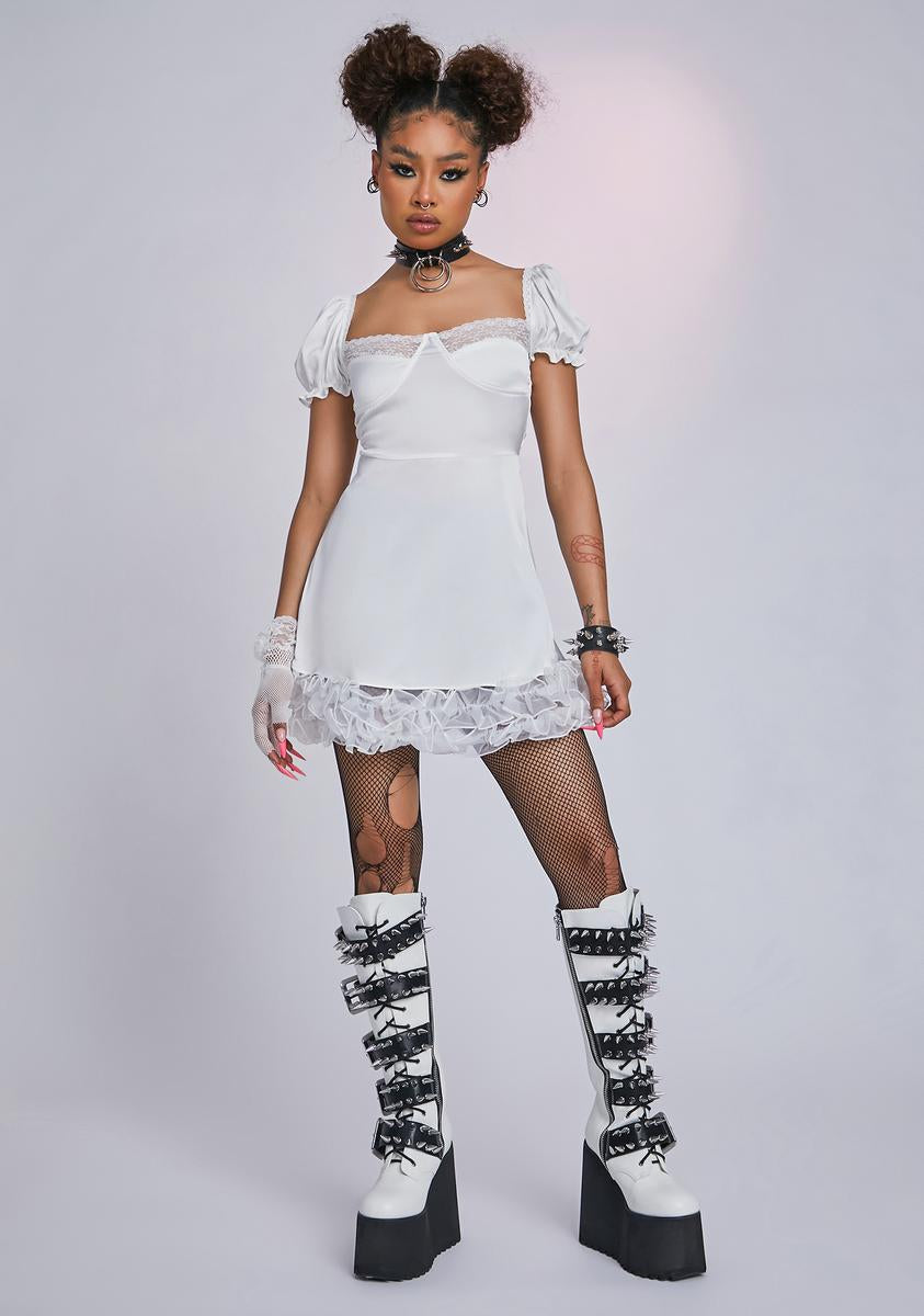 bellina mini dress Sorority Rush Dress | Belina Scarf Mini Dress