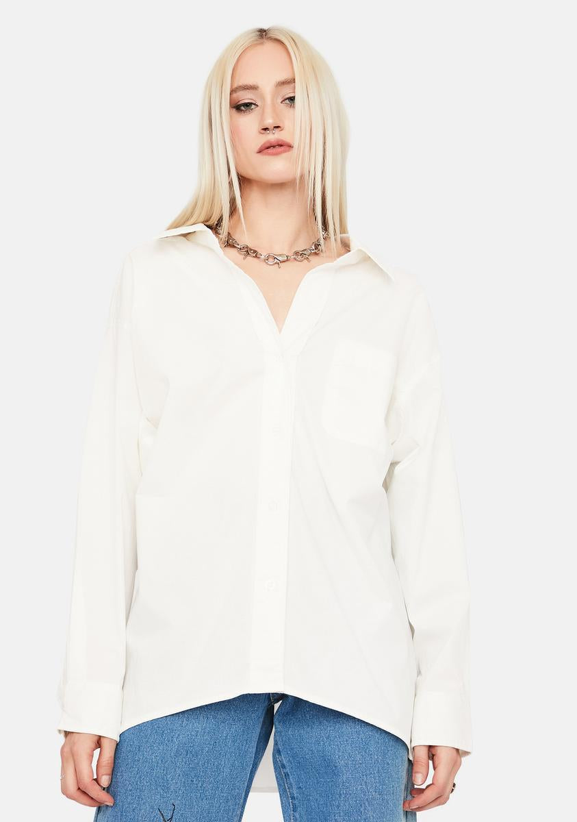 Angel Know Your Worth Button Up Dress Shirt,All Products : American Fashion Style Bags On Sale
