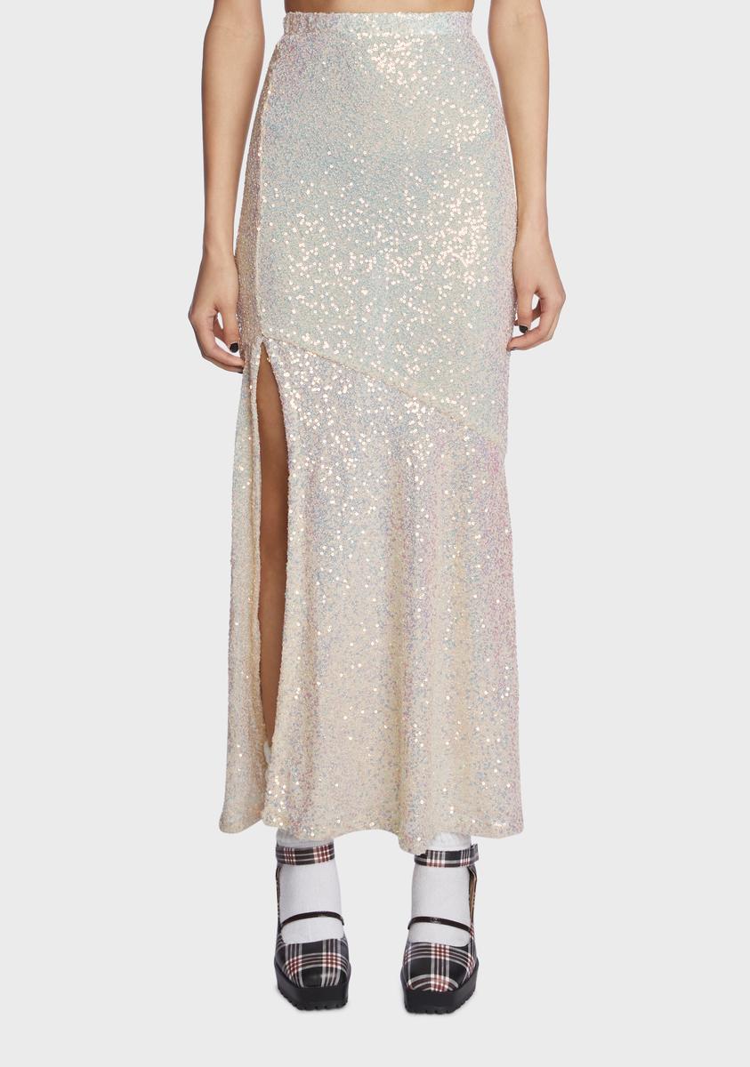 Close Your Eyes Sequin Skirt,New Products : American Fashion Style Bags On Sale