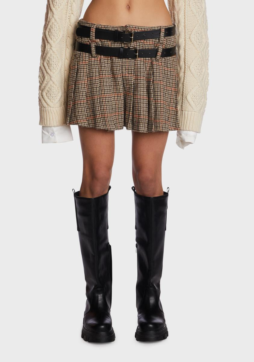 Sepia Preppy Issues Mini Skirt,New Products : American Fashion Style Bags On Sale Sepia Preppy Issues Mini Skirt,New Products : American Fashion Style Bags On Sale