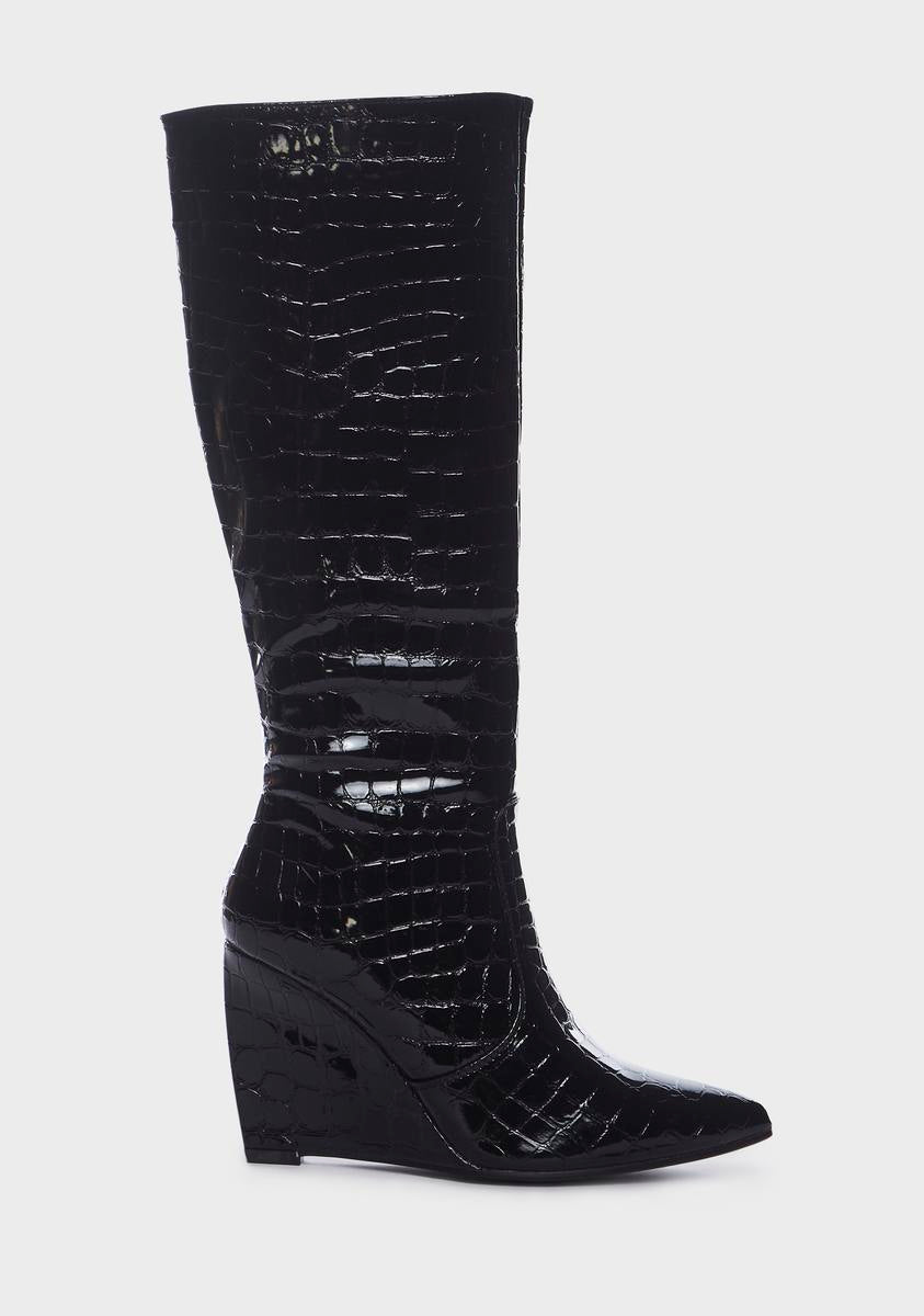 Night Social Secret Wedge Boots,New Products : American Fashion Style Bags On Sale