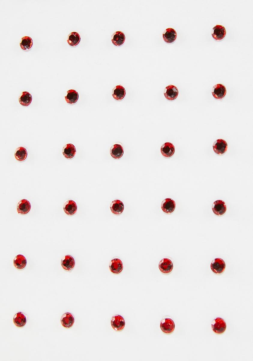 Individual Eye Face Gems Red Dolls Kill