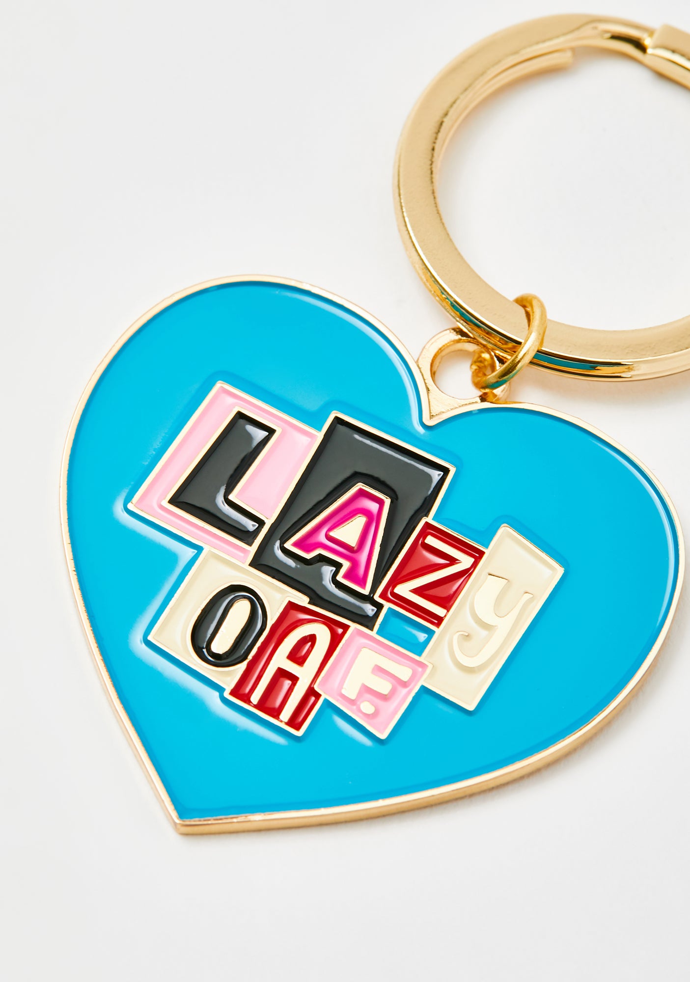 Letter Patch Keychain – Dolls Kill