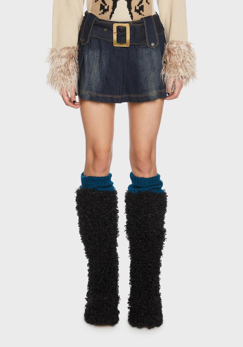 Blake Denim Mini Skirt Basic Pleasure Mode,All Products : American Fashion Style Bags On Sale